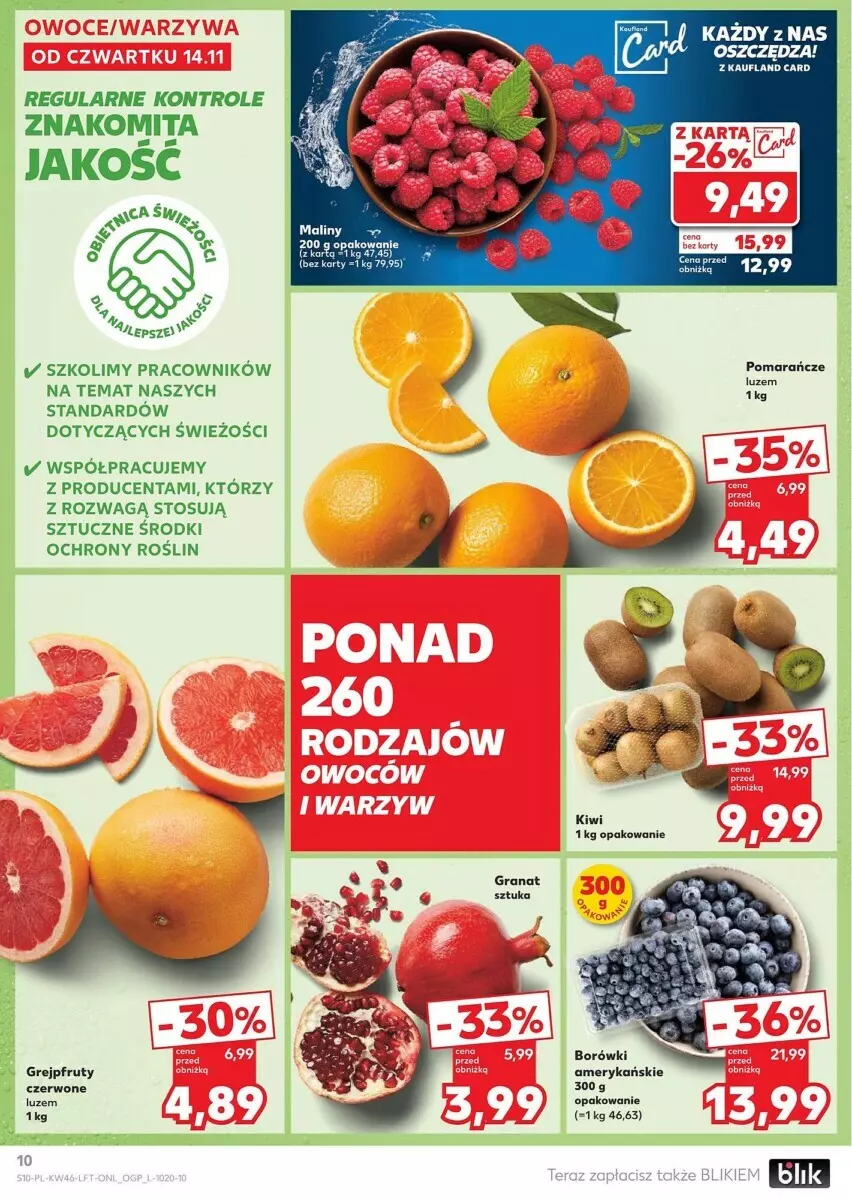 Gazetka promocyjna Kaufland - ważna 14.11 do 20.11.2024 - strona 2 - produkty: Gra, Granat, Grejpfrut, Kiwi, Pomarańcze