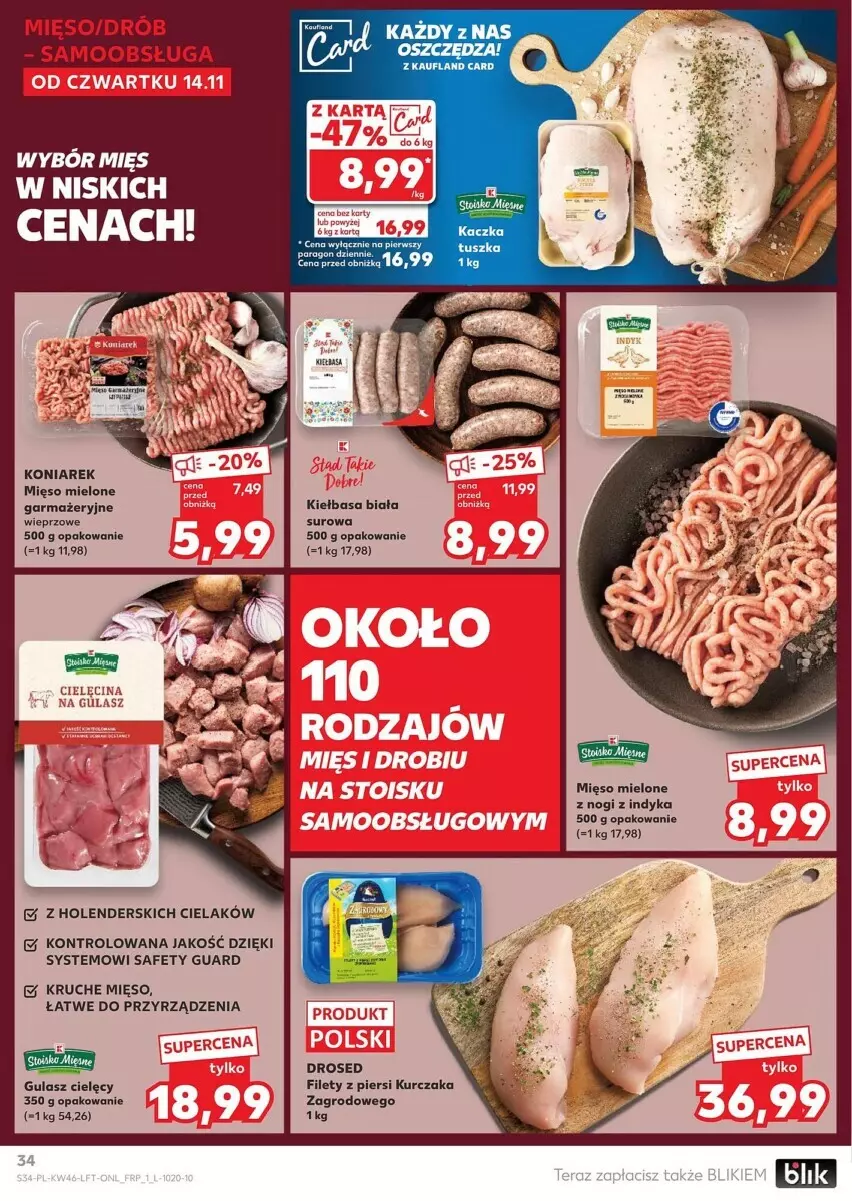 Gazetka promocyjna Kaufland - ważna 14.11 do 20.11.2024 - strona 28 - produkty: Drób, Kiełbasa, Kiełbasa biała, Kurczak, Mięso, Mięso mielone