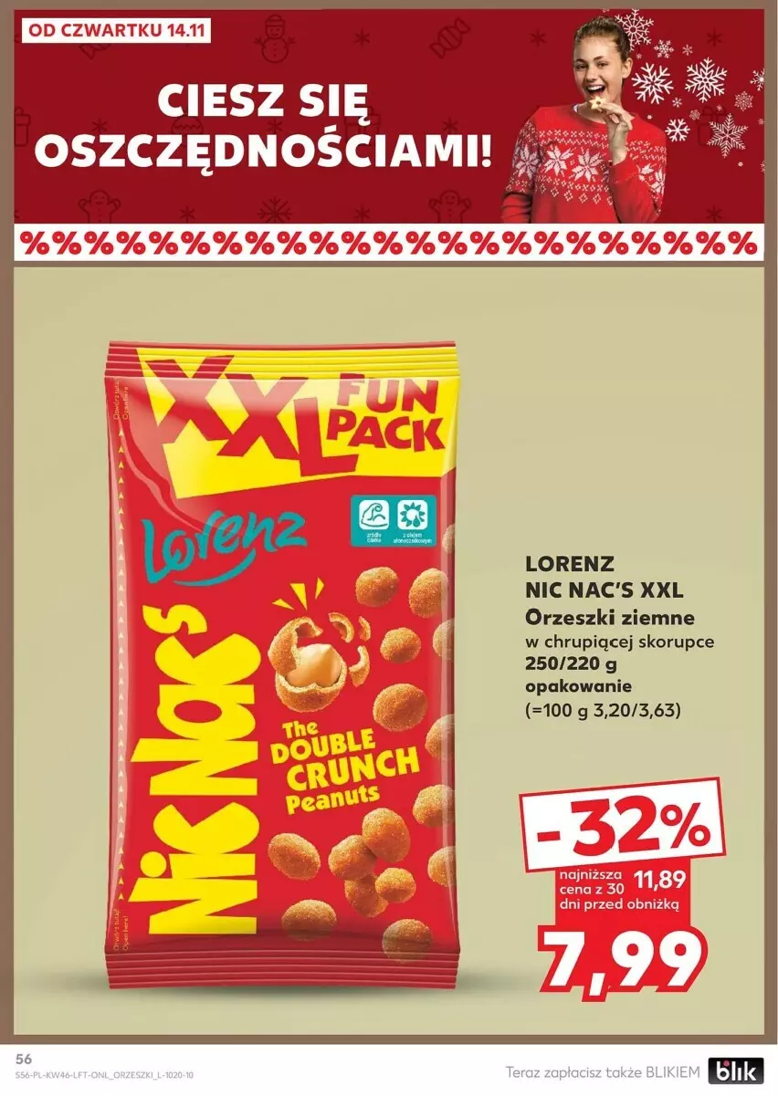 Gazetka promocyjna Kaufland - ważna 14.11 do 20.11.2024 - strona 52 - produkty: Lorenz, Orzeszki, Orzeszki ziemne