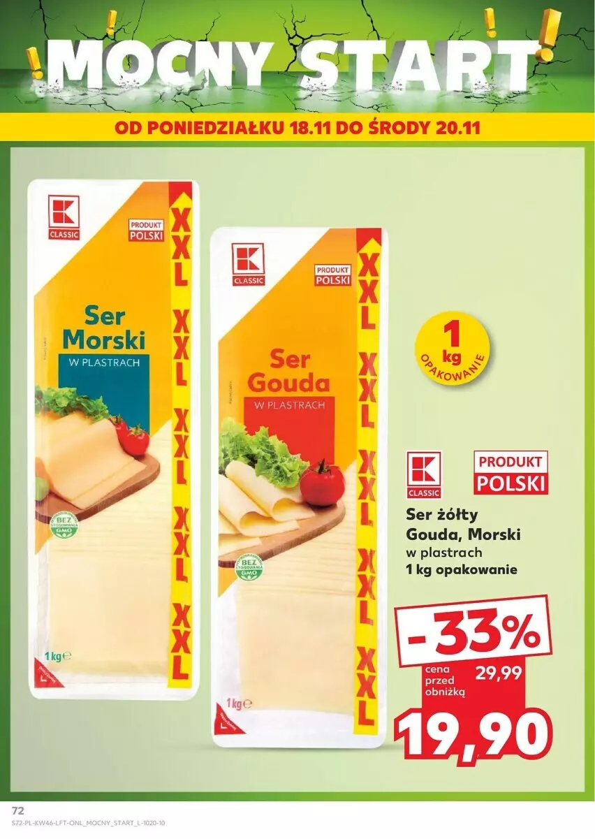 Gazetka promocyjna Kaufland - ważna 14.11 do 20.11.2024 - strona 70 - produkty: Gouda, Ser