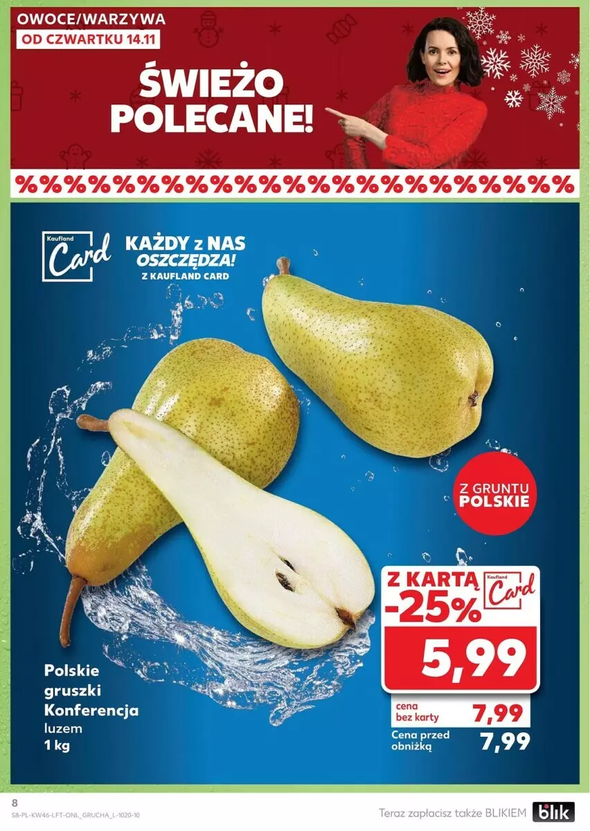 Gazetka promocyjna Kaufland - ważna 14.11 do 20.11.2024 - strona 73 - produkty: Gruszki, Owoce, Warzywa