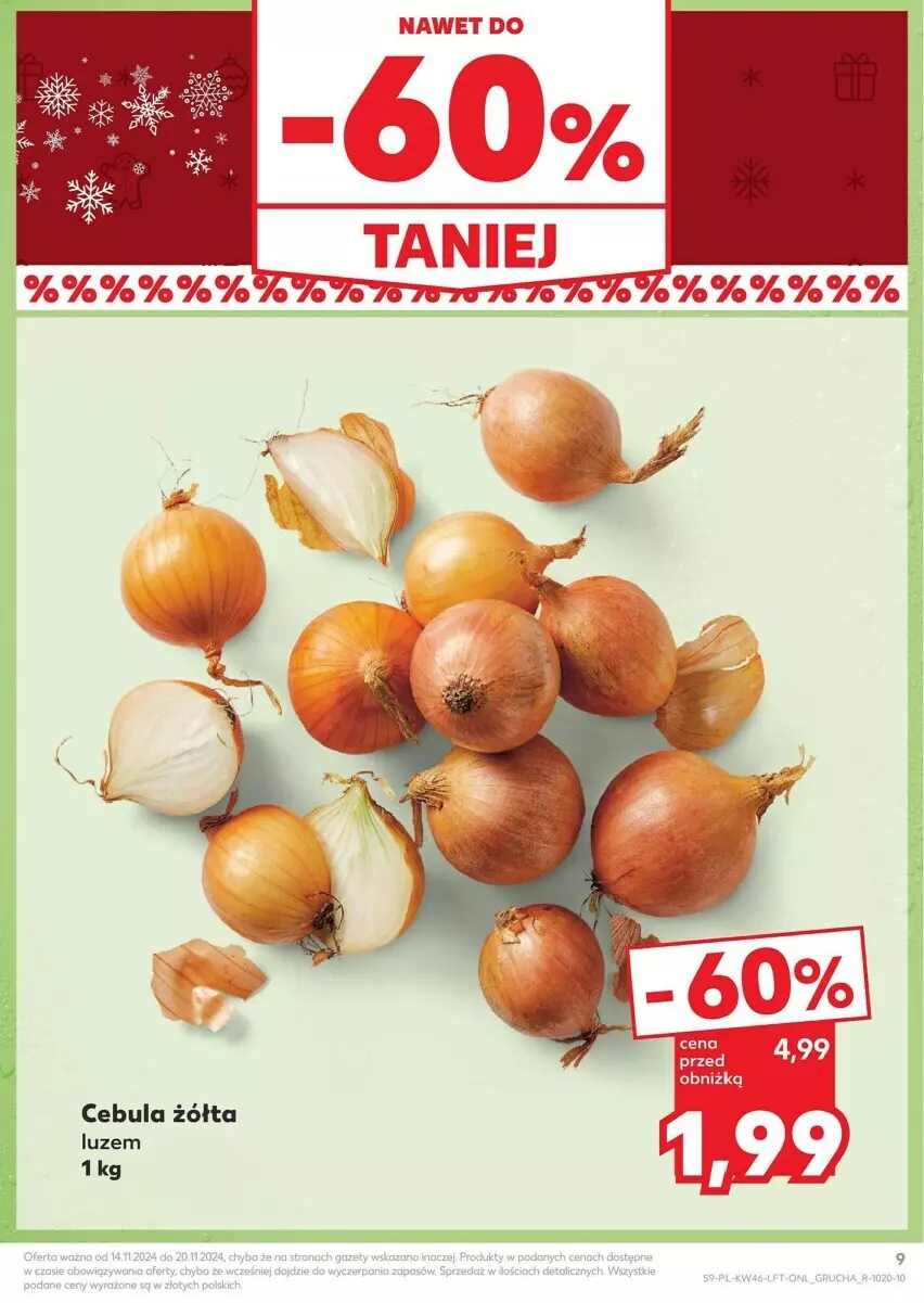 Gazetka promocyjna Kaufland - ważna 14.11 do 20.11.2024 - strona 74 - produkty: Cebula