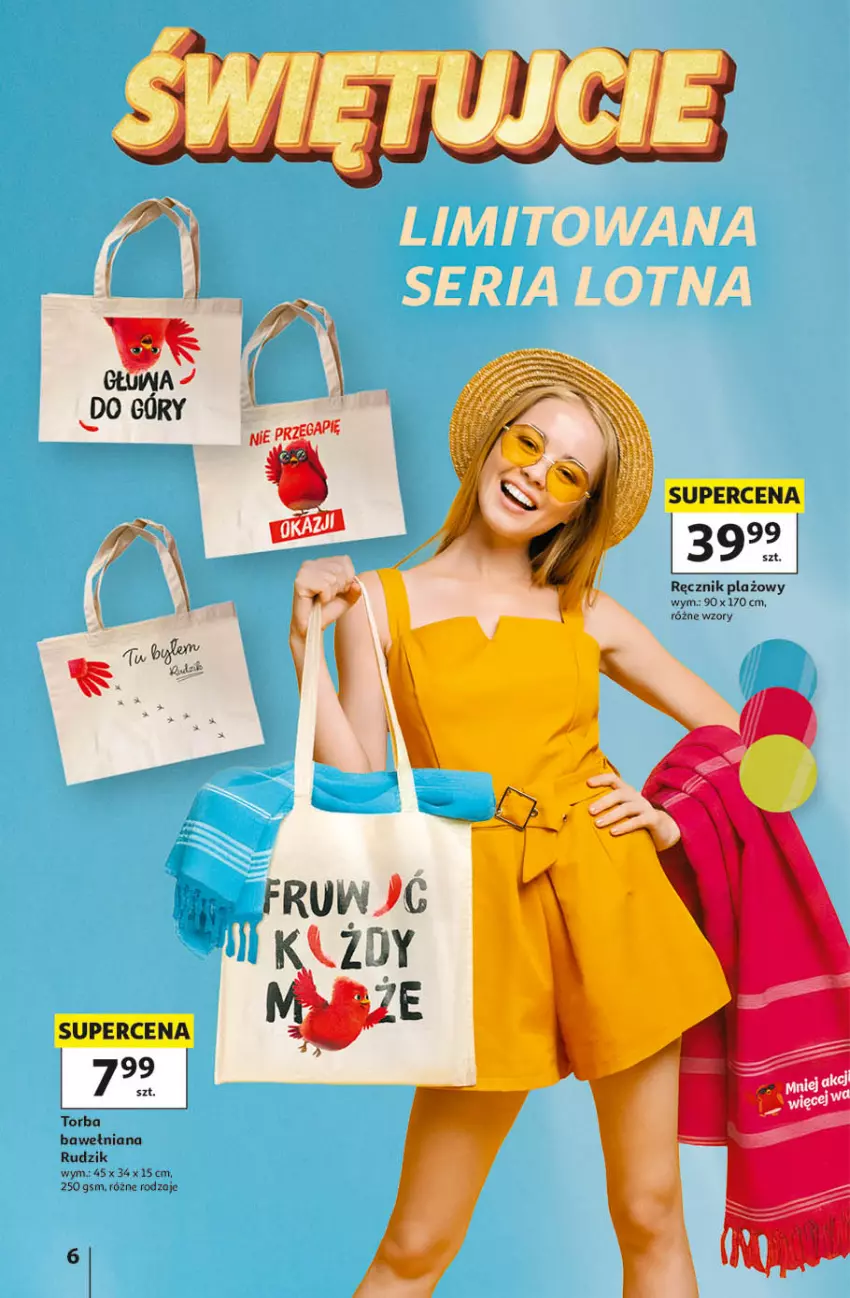 Gazetka promocyjna Auchan - 30 Lat Hipermarket - ważna 14.05 do 20.05.2026 - strona 6 - produkty: Ręcznik, Torba