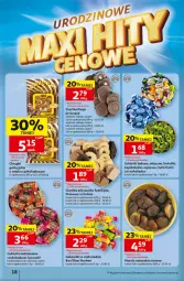 Gazetka promocyjna Auchan - 30 Lat Hipermarket - Gazetka - ważna od 20.05 do 20.05.2026 - strona 18 - produkty: Ciastka, Cukier, Dr Gerard, Chrupki, Cukierki nadziewane, Galaretki, Cukierki, Gala, Fa