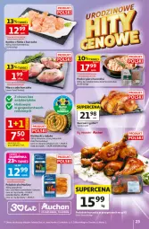 Gazetka promocyjna Auchan - 30 Lat Hipermarket - Gazetka - ważna od 20.05 do 20.05.2026 - strona 23 - produkty: Kurczak, Mięso z uda kurczaka, Morliny, Grill, Mięso