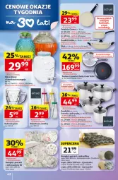 Gazetka promocyjna Auchan - 30 Lat Hipermarket - Gazetka - ważna od 20.05 do 20.05.2026 - strona 42 - produkty: Piwa, Garnek, Pościel, Napoje, Tefal, Komplet pościeli, Patelnia, Rondel, Fa