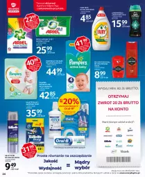 Gazetka promocyjna Selgros - Oferta spożywcza - Gazetka - ważna od 10.03 do 10.03.2021 - strona 24 - produkty: Pampers, Old Spice, Majtki, Perełki zapachowe, Gillette, Fairy, Pieluchomajtki, Ariel, Lenor, LG, Fa