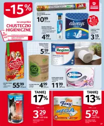 Gazetka promocyjna Selgros - Oferta spożywcza - Gazetka - ważna od 10.03 do 10.03.2021 - strona 27 - produkty: Jan Niezbędny, Mus, Gin, Papier, Tablet, Papier toaletowy, Ręcznik, Rolki, Tabletki musujące, Chusteczki, Always, Podpaski, Foxy, Magnez, Folia aluminiowa