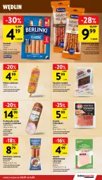 Gazetka promocyjna Intermarche - Gazetka promocyjna - Gazetka - ważna od 05.08 do 05.08.2026 - strona 15 - produkty: Piec, Kurczak, Pasztet z indyka, Drobimex, Bell, Parówki, Pasztet, Szynka, Tarczyński, Morliny, Kabanos, Szynka delikatesowa, Berlinki