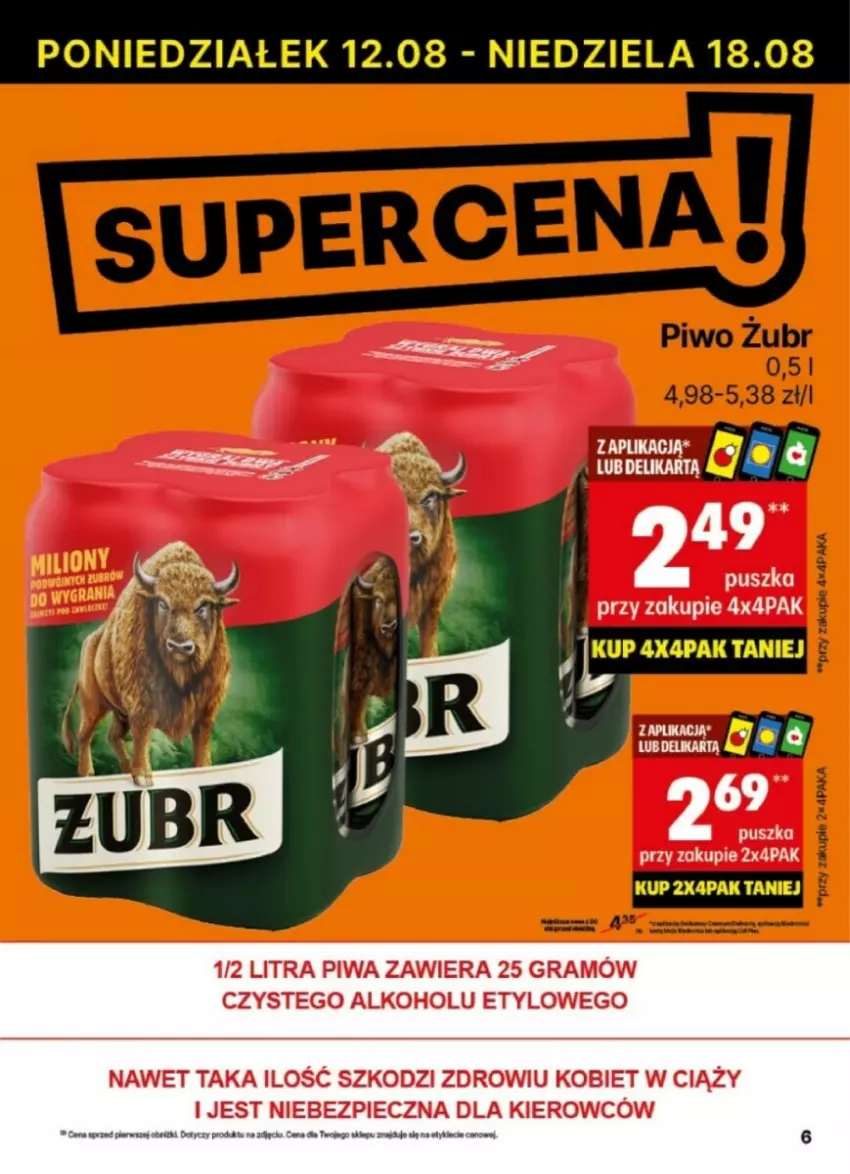 Gazetka promocyjna Delikatesy Centrum - ważna 12.08 do 18.08.2024 - strona 38 - produkty: Gra, Piec, Piwa