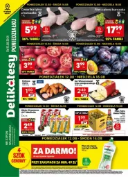 Gazetka promocyjna Delikatesy Centrum - Gazetka - ważna od 18.08 do 18.08.2024 - strona 1 - produkty: Kurczak, Filet z piersi kurczaka, Wino, Artur, Fa