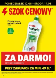 Gazetka promocyjna Delikatesy Centrum - Gazetka - ważna od 18.08 do 18.08.2024 - strona 12 - produkty: Ludwik, Do mycia naczyń, Płyn do mycia naczyń, Płyn do mycia