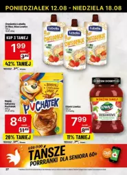 Gazetka promocyjna Delikatesy Centrum - Gazetka - ważna od 18.08 do 18.08.2024 - strona 20 - produkty: Lubella, Rum, Mus, Bell, Owsianka, Bella