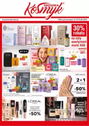 Gazetka promocyjna Kosmyk - Gazetka - Gazetka - ważna od 30.06 do 30.06.2022 - strona 1 - produkty: Makijaż, Top, Ser, Ryż, Szafran, Lakier hybrydowy, Lakier, Fa