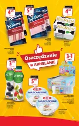 Gazetka promocyjna Arhelan - Gazetka - Gazetka - ważna od 09.06 do 09.06.2024 - strona 13 - produkty: Krakus, Ser, Por, Danone, Papier, Jogurt, Activia, Mascarpone, Wafle, Szynka, Serek, Sport, Boczek, Mleko, Fa