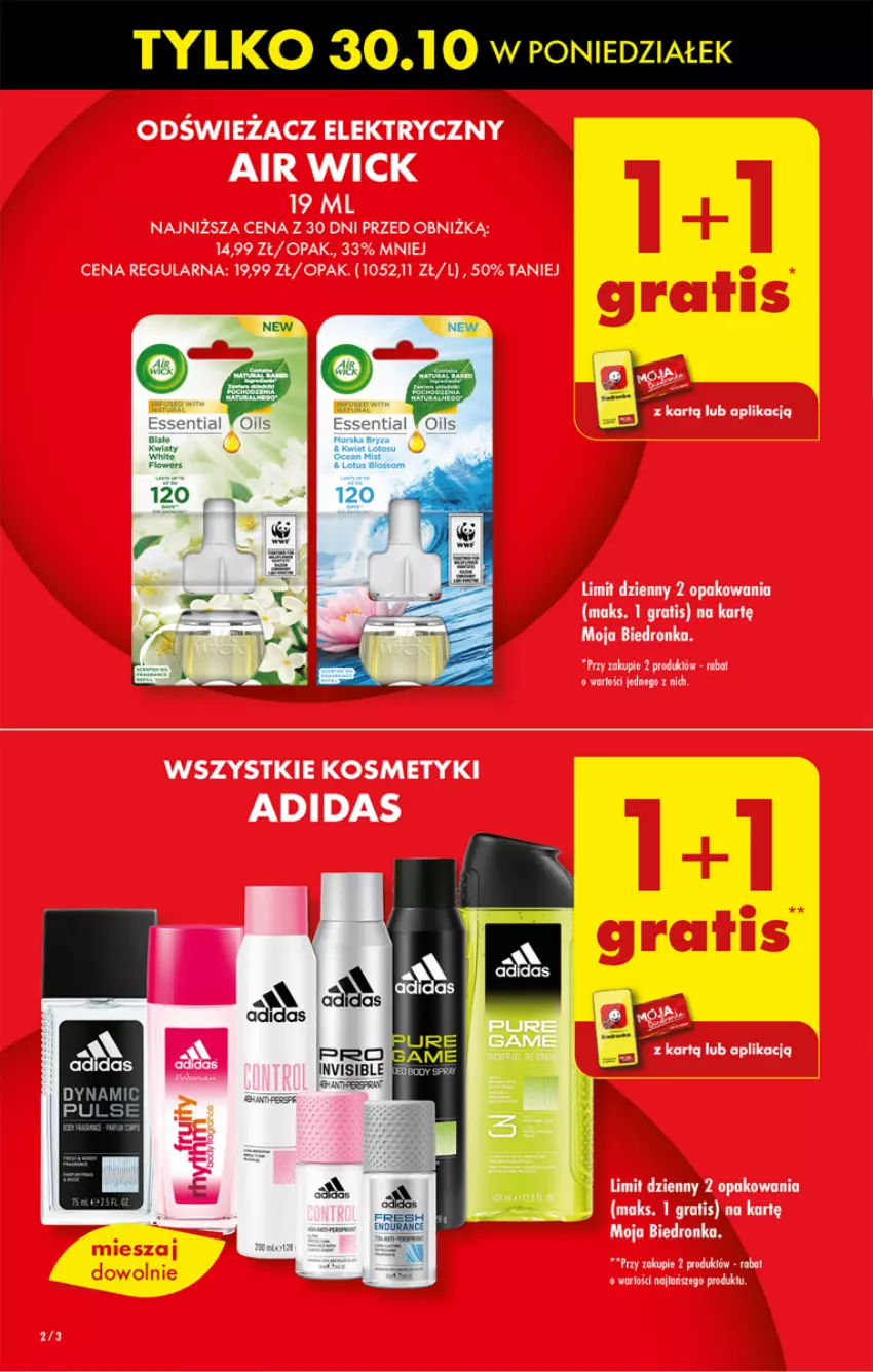Gazetka promocyjna Biedronka - Od poniedzialku - ważna 30.10 do 04.11.2023 - strona 2 - produkty: Adidas, Gra