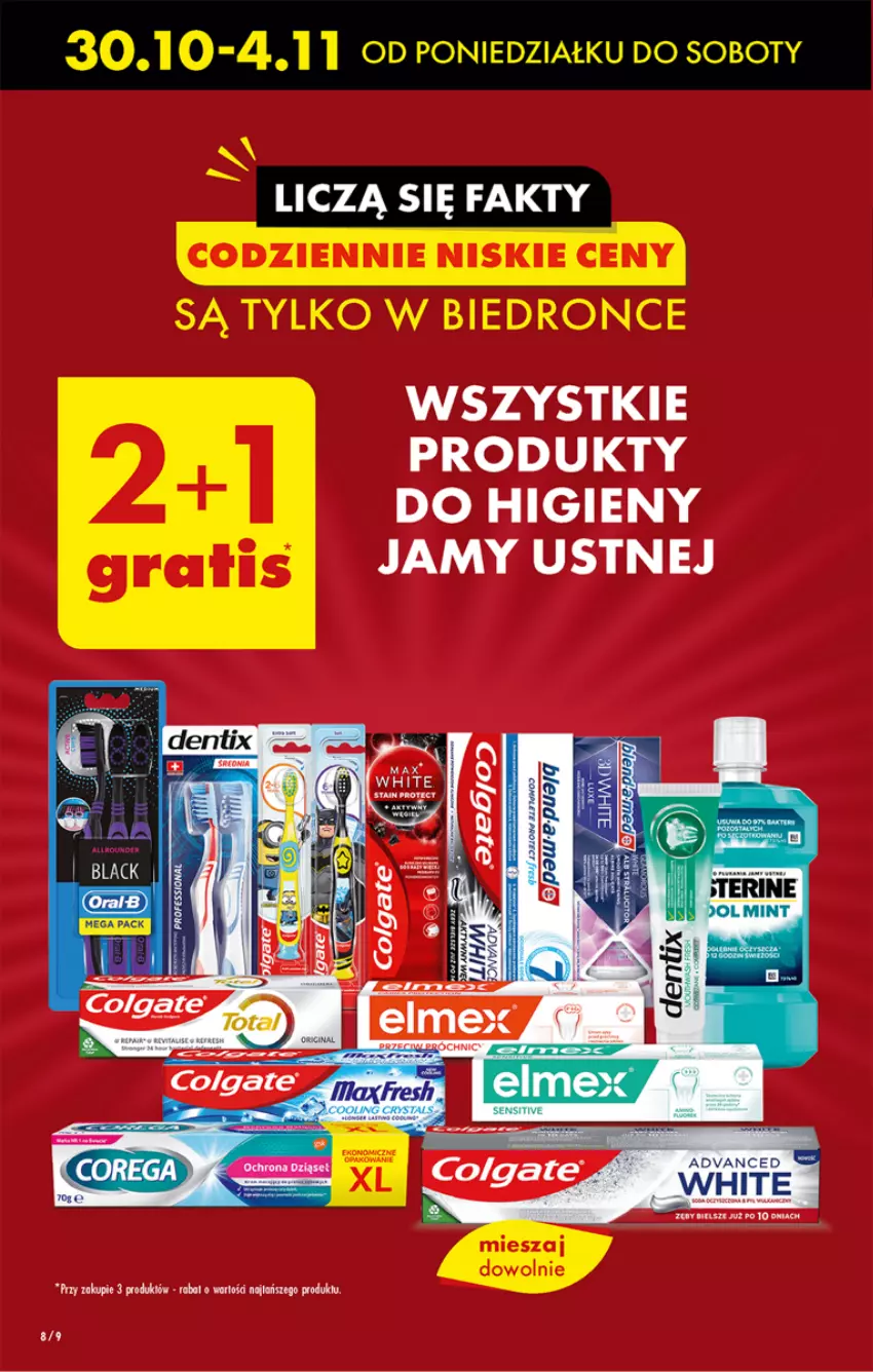 Gazetka promocyjna Biedronka - Od poniedzialku - ważna 30.10 do 04.11.2023 - strona 8 - produkty: Colgate, LG