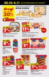 Gazetka promocyjna Biedronka - Od poniedzialku - Gazetka - ważna od 04.11 do 04.11.2023 - strona 29 - produkty: Kiełbasa krakowska, Jaja, Parówki, Szynka, Margaryna, Grill, Masło, Kiełbasa, Mleko, Kiełbasa śląska
