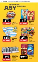 Gazetka promocyjna Netto - Netto Gazetka Food 34/24A - Gazetka - ważna od 25.08 do 25.08.2024 - strona 4 - produkty: Ser, Cukier, Królewski, Big Milk, Karma mokra dla kotów, Kawa mielona, Kawa, Lody, Margaryna, Prima, Algida, Delma, Cukierki, LG