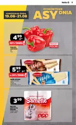 Gazetka promocyjna Netto - Netto Gazetka Food 34/24A - Gazetka - ważna od 25.08 do 25.08.2024 - strona 5 - produkty: Papier, Papryka czerwona, Papryka, Ręcznik, Rolki