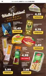 Gazetka promocyjna Netto - Artykuły spożywcze - Gazetka - ważna od 03.08 do 03.08.2022 - strona 10 - produkty: Hummus, Warzywa, Ser, Mus, Gin, Tortilla, Mlekovita, Tran, Tatra, Dega, Tarczyński, Burger, Kabanos, Mleko