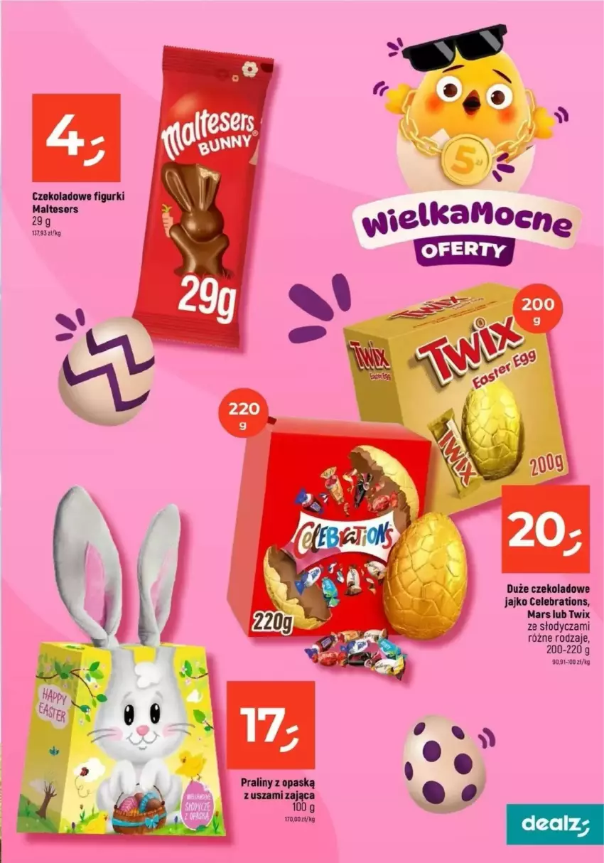 Gazetka promocyjna Dealz - ważna 13.03 do 19.03.2025 - strona 16 - produkty: Mars, Praliny, Ser, Twix