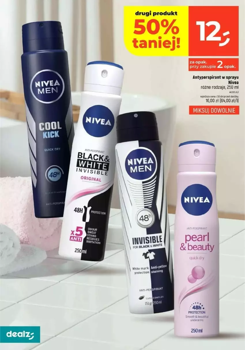 Gazetka promocyjna Dealz - ważna 13.03 do 19.03.2025 - strona 8 - produkty: Antyperspirant, Nivea