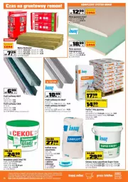 Gazetka promocyjna Obi - Gazetka OBI - Gazetka - ważna od 06.07 do 06.07.2021 - strona 14 - produkty: Płyta gipsowa, Finish, Klej, Klej gipsowy, Wełna, Paleta, Płyta, Masa szpachlowa