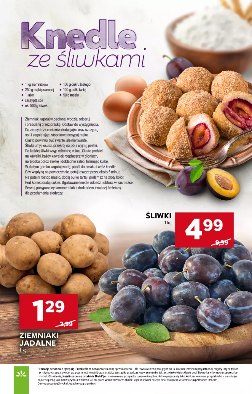 Gazetka promocyjna Stokrotka - Supermarket - ważna 04.09 do 10.09.2025 - strona 7 - produkty: Mięso, Owoce, Warzywa, Ziemniaki