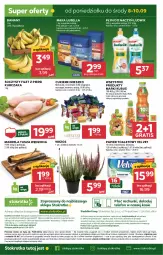 Gazetka promocyjna Stokrotka - Supermarket - Gazetka - ważna od 10.09 do 10.09.2025 - strona 42 - produkty: Kurczak, Lubella, Ludwik, Banany, Warzywa, JBL, Gin, Gra, Telefon, Papier, Filet z piersi kurczaka, Cukier, Bell, O nas, Tusz, Papier toaletowy, Velvet, Dres, Mąka, Owoce, Kubuś, Bella, Cukierki, Wagi, Brownie, Mięso