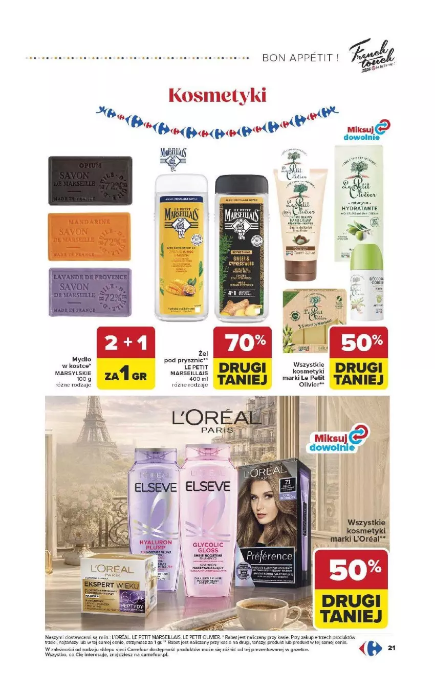 Gazetka promocyjna Carrefour - Gazetka Carrefour, Market od poniedziałku! - ważna 13.04 do 18.04.2026 - strona 23 - produkty: Fa, Mars, Mydło, Ser