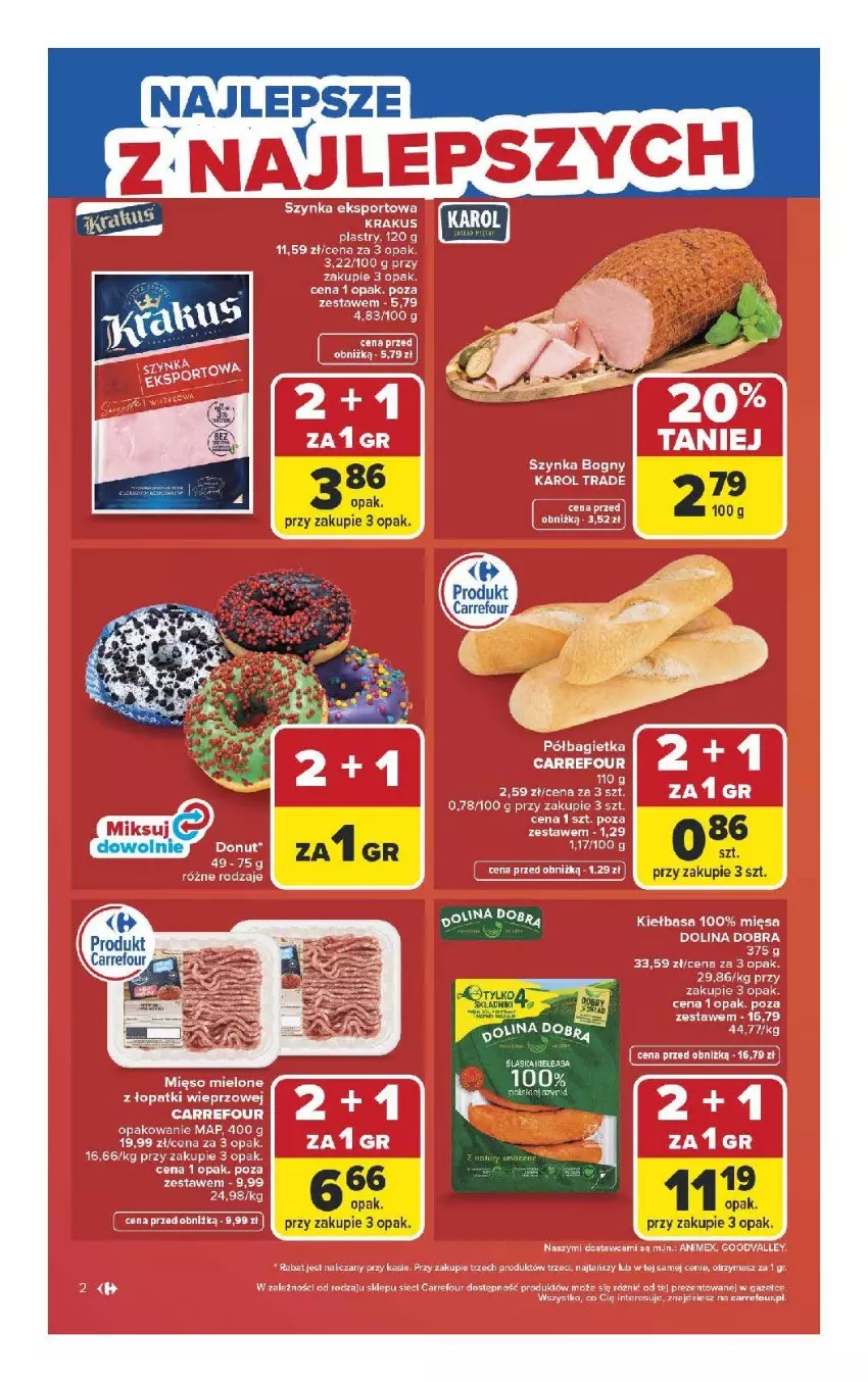 Gazetka promocyjna Carrefour - Gazetka Carrefour, Market od poniedziałku! - ważna 13.04 do 18.04.2026 - strona 4 - produkty: Fa