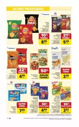 Gazetka promocyjna Carrefour - Gazetka Carrefour, Market od poniedziałku! - Gazetka - ważna od 18.04 do 18.04.2026 - strona 42 - produkty: Lajkonik, Orzeszki, Chipsy, Chrupki, Pepsi, Przysnacki, Lorenz, Felix, Orzeszki ziemne, Fa