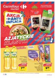 Gazetka promocyjna Carrefour - Gazetka Market - Gazetka - ważna od 04.02 do 04.02.2023 - strona 1 - produkty: House of Asia, Kosz, Mleczko, Czekolada, Olej rzepakowy, Olej, Milka