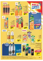 Gazetka promocyjna Carrefour - Gazetka Market - Gazetka - ważna od 04.02 do 04.02.2023 - strona 9 - produkty: Sok, Mus, Gin, 7up, Inka, Mirinda, Pepsi, Fortuna, Schweppes, Napój gazowany, Tymbark, Napój niegazowany, Napój, Hortex