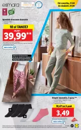 Gazetka promocyjna Lidl - GAZETKA - Gazetka - ważna od 24.04 do 24.04.2022 - strona 29 - produkty: Top, Sok, Dres, Spodnie, Spodnie dresowe