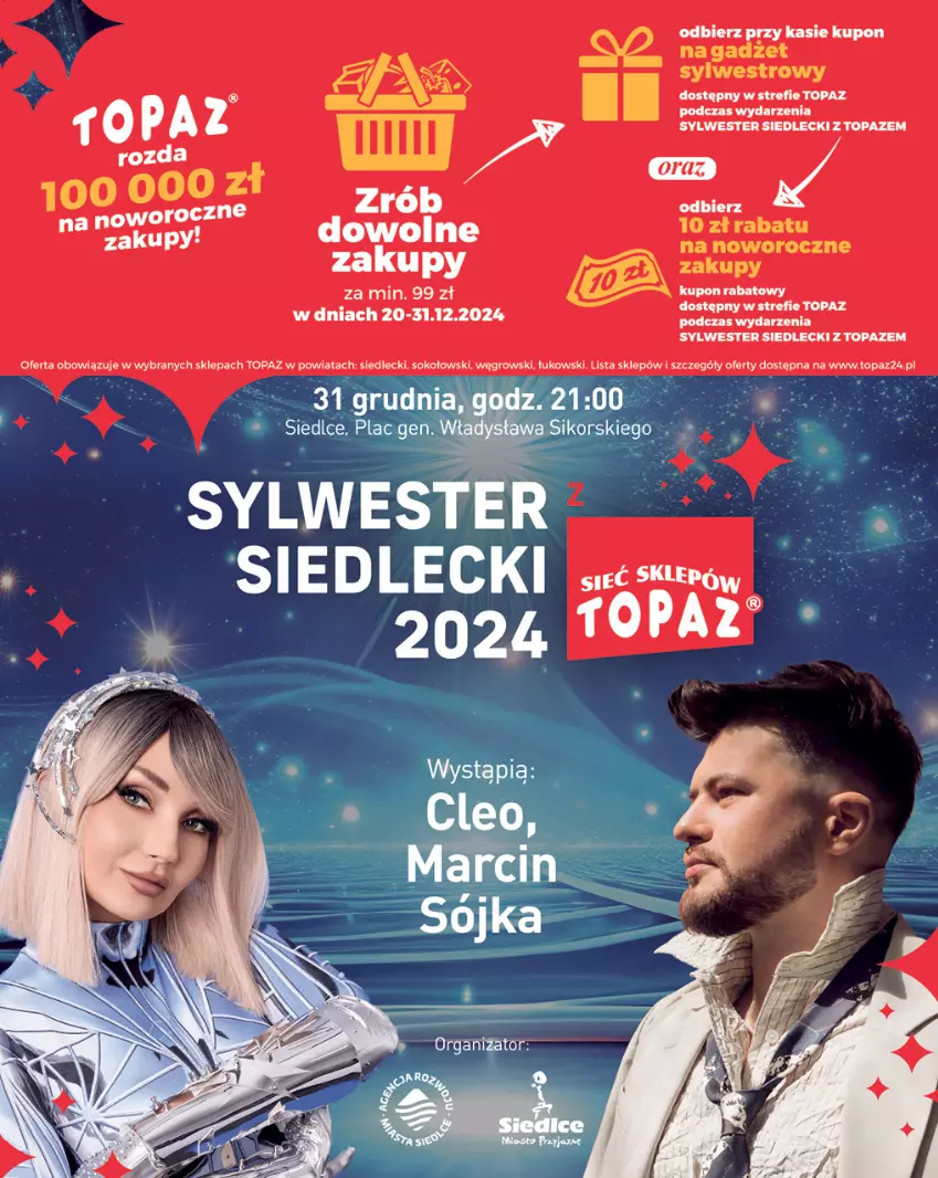 Gazetka promocyjna Topaz - Gazetka - ważna 19.12 do 25.12.2024 - strona 2 - produkty: Fa, HP, Kask, Top, Woda