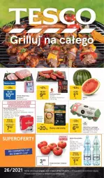 Gazetka promocyjna Tesco - Tesco gazetka - przyszły tydzień - Gazetka - ważna od 07.07 do 07.07.2021 - strona 1 - produkty: Piwo, Jaja, Warka, Schab wieprzowy, Kotlin, Arbuz, Woda, Cisowianka
