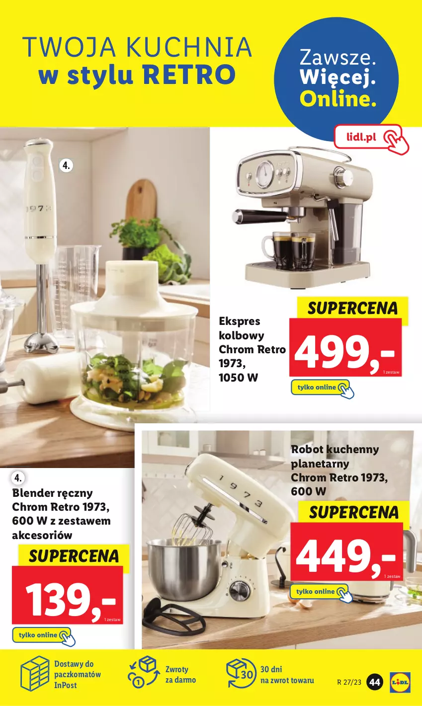 Gazetka promocyjna Lidl - GAZETKA - ważna 03.07 do 08.07.2023 - strona 35 - produkty: Blender, Blender ręczny, Kuchnia, Robot