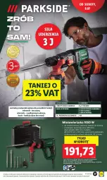 Gazetka promocyjna Lidl - GAZETKA - Gazetka - ważna od 08.07 do 08.07.2023 - strona 45 - produkty: Gra, Wiertarka, Tarka, Młot, Młotowiertarka