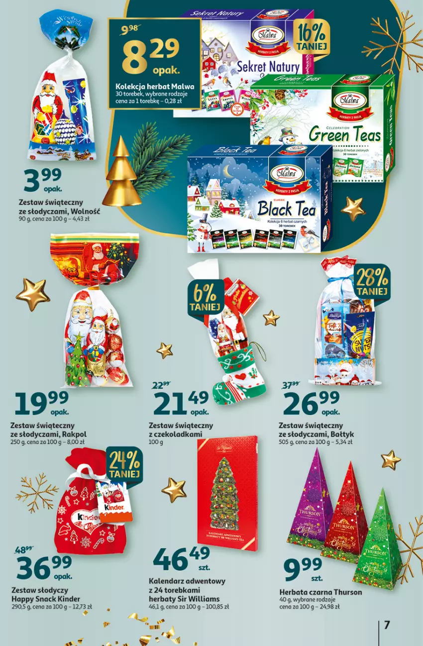 Gazetka promocyjna Auchan - Gazetka Koszyk Oszczędności Auchan Hipermarkety - ważna 17.11 do 23.11.2022 - strona 7 - produkty: Iams, Kalendarz, Kalendarz adwentowy, Kinder