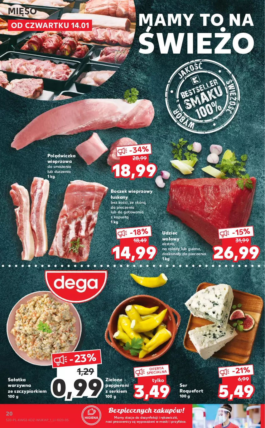 Gazetka promocyjna Kaufland - OFERTA TYGODNIA - ważna 14.01 do 20.01.2021 - strona 20