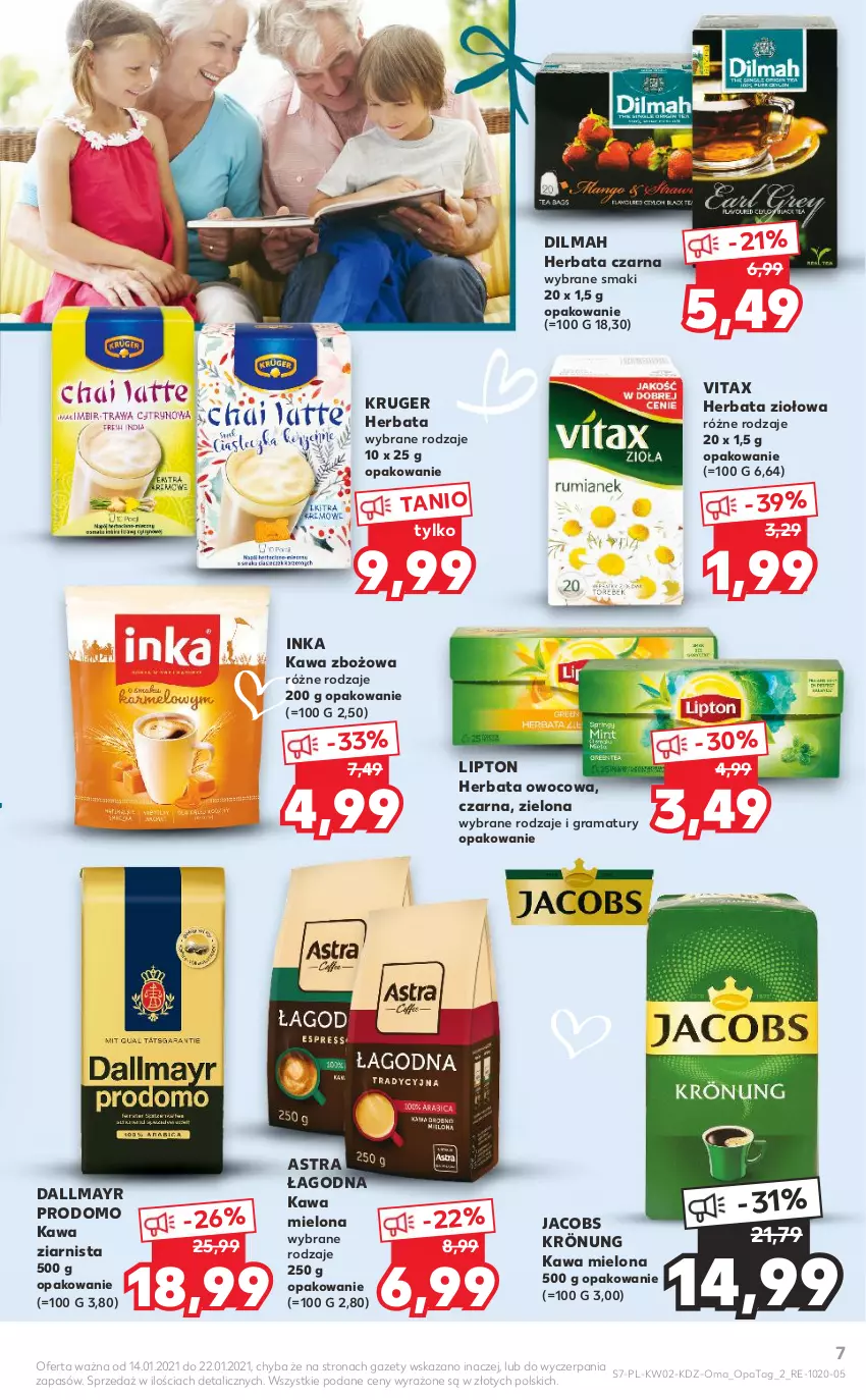 Gazetka promocyjna Kaufland - OFERTA TYGODNIA - ważna 14.01 do 20.01.2021 - strona 7