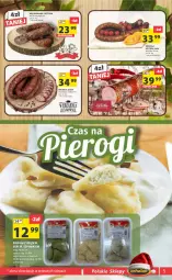 Gazetka promocyjna Arhelan - Gazetka - Gazetka - ważna od 10.12 do 10.12.2023 - strona 5 - produkty: Piec, Pierogi, Ser, Kiełbasa, Bianka, Szpinak, Fa