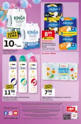 Gazetka promocyjna Auchan - Te URODZINY są NAJ Moje - Gazetka - ważna od 07.05 do 07.05.2025 - strona 10 - produkty: Ser, Rum, Gra, Papier, Discreet, Papier toaletowy, Dove, Always, Podpaski, Wkładki, Woda