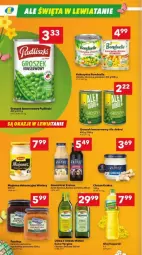 Gazetka promocyjna Lewiatan - Gazetka - ważna od 19.04 do 19.04.2025 - strona 13 - produkty: Chrzan, Majonez, Krakus, Kujawski, Ser, Gin, Winiary, Oliwa z oliwek, Monini, Pudliszki, Olej, Groszek, Oliwa