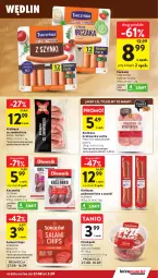 Gazetka promocyjna Intermarche - Gazetka promocyjna - Gazetka - ważna od 02.09 do 02.09.2026 - strona 17 - produkty: Sok, BIC, Salami, Sokołów, Kiełbasa krakowska, Parówki, Madej Wróbel, Kiełbasa podwawelska, Wawel, Tarczyński, Kaszanka, Kasza, Kiełbasa, Olewnik