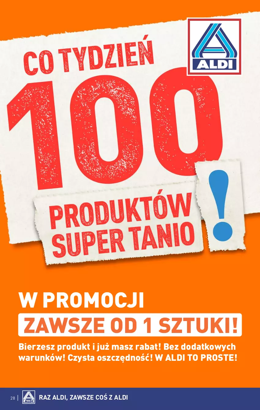 Gazetka promocyjna Aldi - Pełna oferta - ważna 07.08 do 12.08.2023 - strona 28