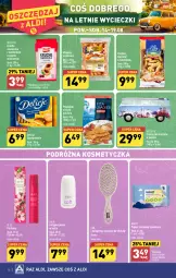 Gazetka promocyjna Aldi - Pełna oferta - Gazetka - ważna od 12.08 do 12.08.2023 - strona 16 - produkty: Ciastka, Papier, Migdały, Perfum, Szczotka, Szczotka do włosów, Papier toaletowy, Mola, Ziaja, Delicje, Antyperspirant, Kosmetyczka