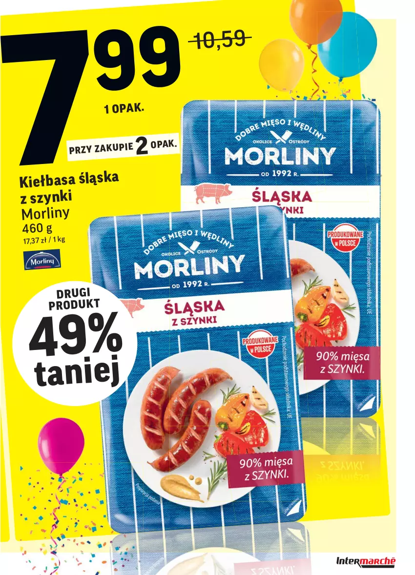 Gazetka promocyjna Intermarche - Gazetka promocyjna - ważna 12.10 do 18.10.2021 - strona 46 - produkty: Kiełbasa, Morliny